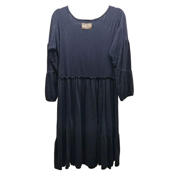 MATILDA JANE Womens Characters Counts Charlie Black Longsleeve Dress Large - Picture 7 of 8